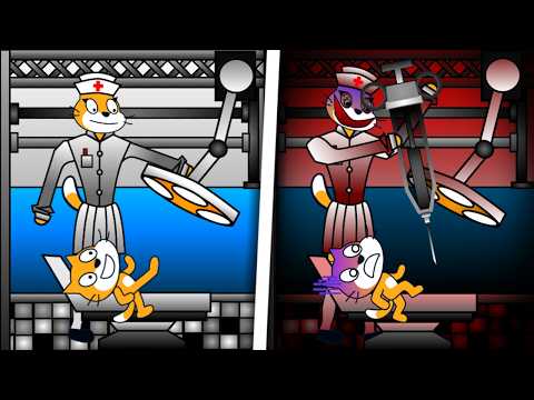 I Made A HOSPITAL Horror game On Scratch..