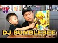 KL變形金剛玩具分享357 DJ BUMBLEBEE 電影大黃蜂DJ