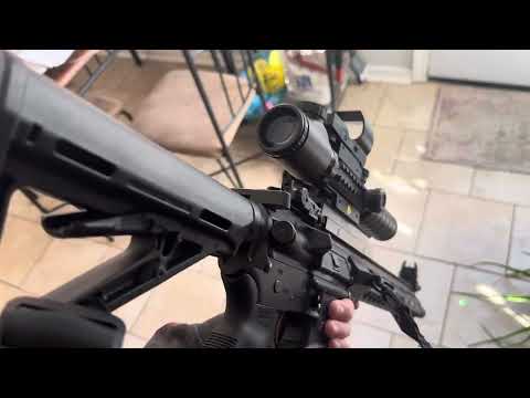 PINTY Rifle Scope Red Dot Laser Combo | Assembly Review