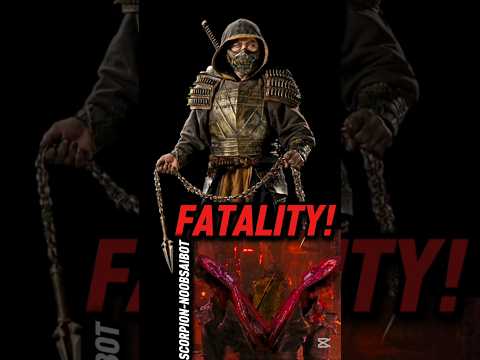 Scorpion Kills Noob Saibot FATALITY! | Mortal Kombat 2 Movie Trailer #shorts