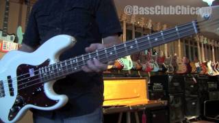 Video thumbnail for Bass Club Weekly 2.1.12 Nash TB-68, Fender American Jazz, SWR Golight by Bass Club Chicago