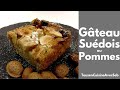 Gâteau suédois aux pommes et amandes