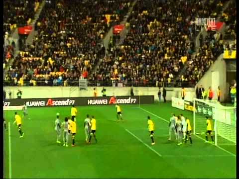 Yoan Gouffran Goal Newcastle United Vs Wellington Phoenix