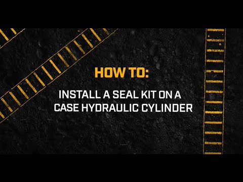 Case Cylinder Seal Kit Install Guide | How To by Broken Tractor.