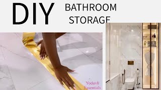 MY FANCY Gold BATHROOM STORAGE IDEA I HAVE TO SHARE *INSTAGRAM INSPIRED*