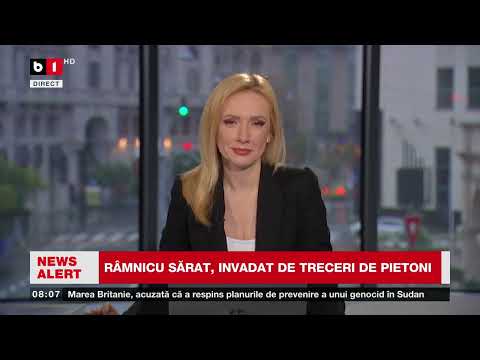 RÂMNICU SĂRAT, INVADAT DE ...TRECERI DE PIETONI_Știri B1TV_8 nov. 2025