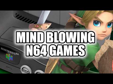 The Most Mind Blowing Games in N64 History: A Deep Dive!