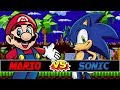 M U G E N Mario Vs Sonic Super Mario Bros Vs Sonic The Hedgehog