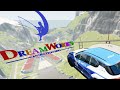 Car Fly Through DREAMWORKS Logo Beamning Drive