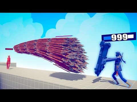 NINJA MIRROR SHIELD vs EVERY GOD - TABS | Totally Accurate Battle Simulator 2022