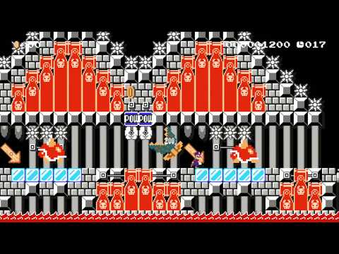 Escape From Planet Spiketop by c0ld - SUPER MARIO MAKER - NO COMMENTARY 1ax