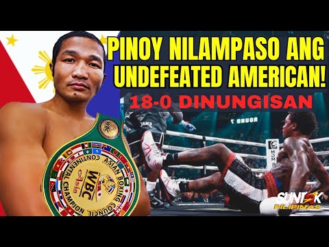 HAMMER FIST NG GUBAT SORSOGON KONTRA SA AMERIKANONG UNDEFEATED | MICHAEL FARENAS VS MARK DAVIS