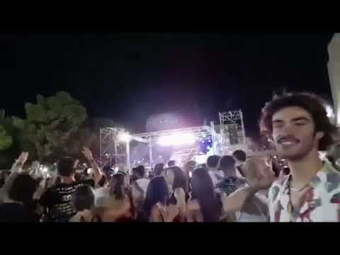 Concert of Bob Sinclar in sicily Italy