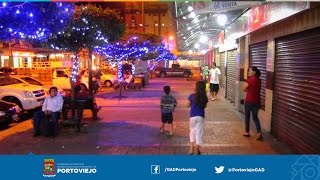 preview picture of video 'La fiestas navideñas se encienden en Portoviejo'