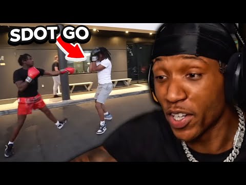 Silky Reacts To Buba100x Boxing Sweepers Drill Rappers In The Hood Ft Sdot G X Jay Hound X NazGPG
