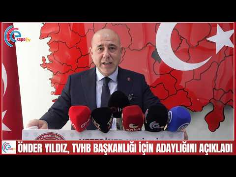 Önder Yıldız, TVHB başkanlığı için adaylığını açıkladı