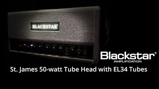 Video thumbnail for Blackstar St  James 50 watt  EL34 by Jon is just TOO LouD!!
