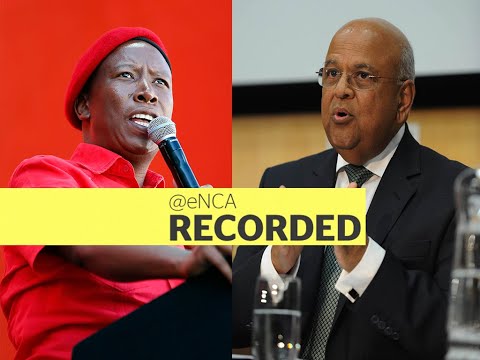 Pravin Gordhan, Julius Malema hate speech case showdown