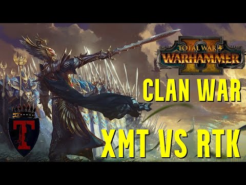 CLAN WAR CUP: Grand Finals - XMT vs RTK | Total War Warhammer 2 Multiplayer Tournament