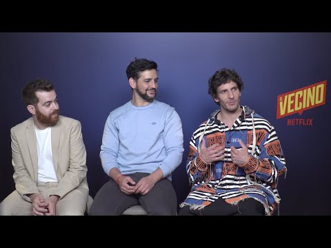 Entrevista a Quim Gutiérrez, Fran Perea y Adrián Pino por 'El vecino' en Netflix
