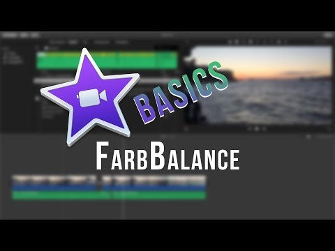 iMovie Basics - Farbbalance