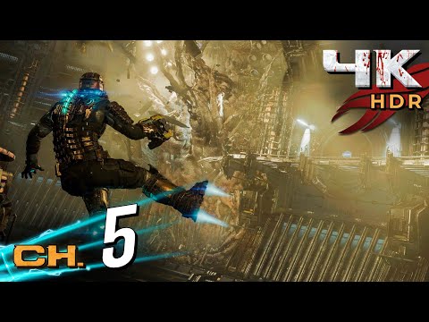Dead Space Remake [4K/60fps HDR] (100%, Platinum, Impossible) Walkthrough Part 5 - Course Correction