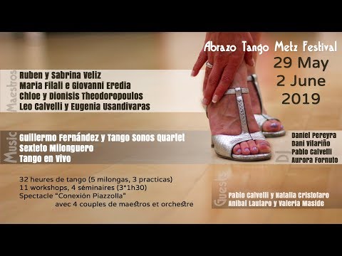 Abrazo Tango Metz Festival #4 - teaser 2019