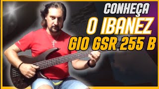 Video thumbnail for REVIEW BAIXO IBANEZ GIO GSR 255 B - Vale a pena comprar Baixo Ibanez Baixo 5 cordas? CUSTO BENEFÍCIO by Lawrence' Michel Baixista