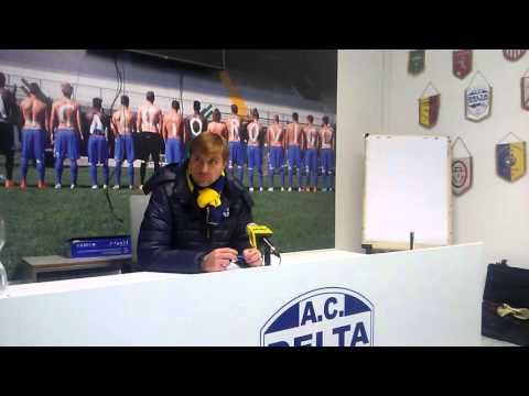 Delta Rovigo-Parma 0-3, conferenza Apolloni