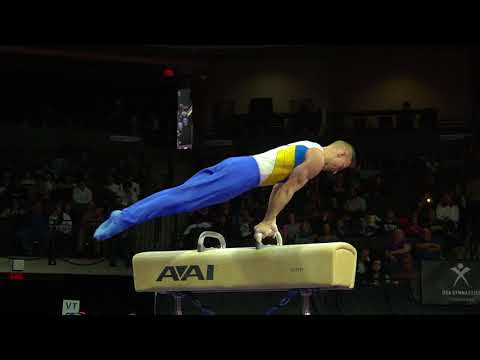 Petro Pakhniuk (UKR) - Pommel Horse - 2018 American Cup