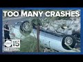 Phoenix family demands solution after four crashes on property