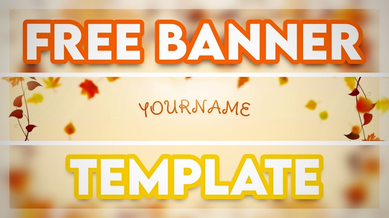 FREE THANKSGIVING/FALL BANNER TEMPLATE! (NO DOWNLOAD REQUIRED!)