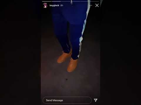 Key Glock behind the scenes new music video otw playing snippet