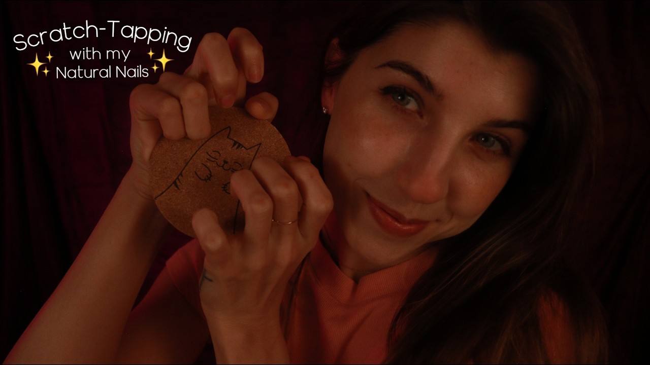 ASMR Brain Melting Scratch-Tapping 🤤 (with my ~natural nails~)