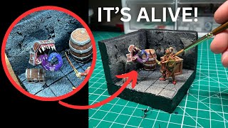 IT'S ALIVE!! Painting up a mimic!