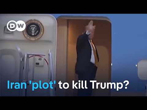 報導:川普因伊朗威脅祕密交換飛機 | DW 新聞 (Report: Trump secretly swapped planes over Iran threat | DW News)