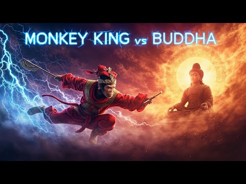 The Story of MONKEY KING vs BUDDHA : A Battle of Ego and Enlightenment