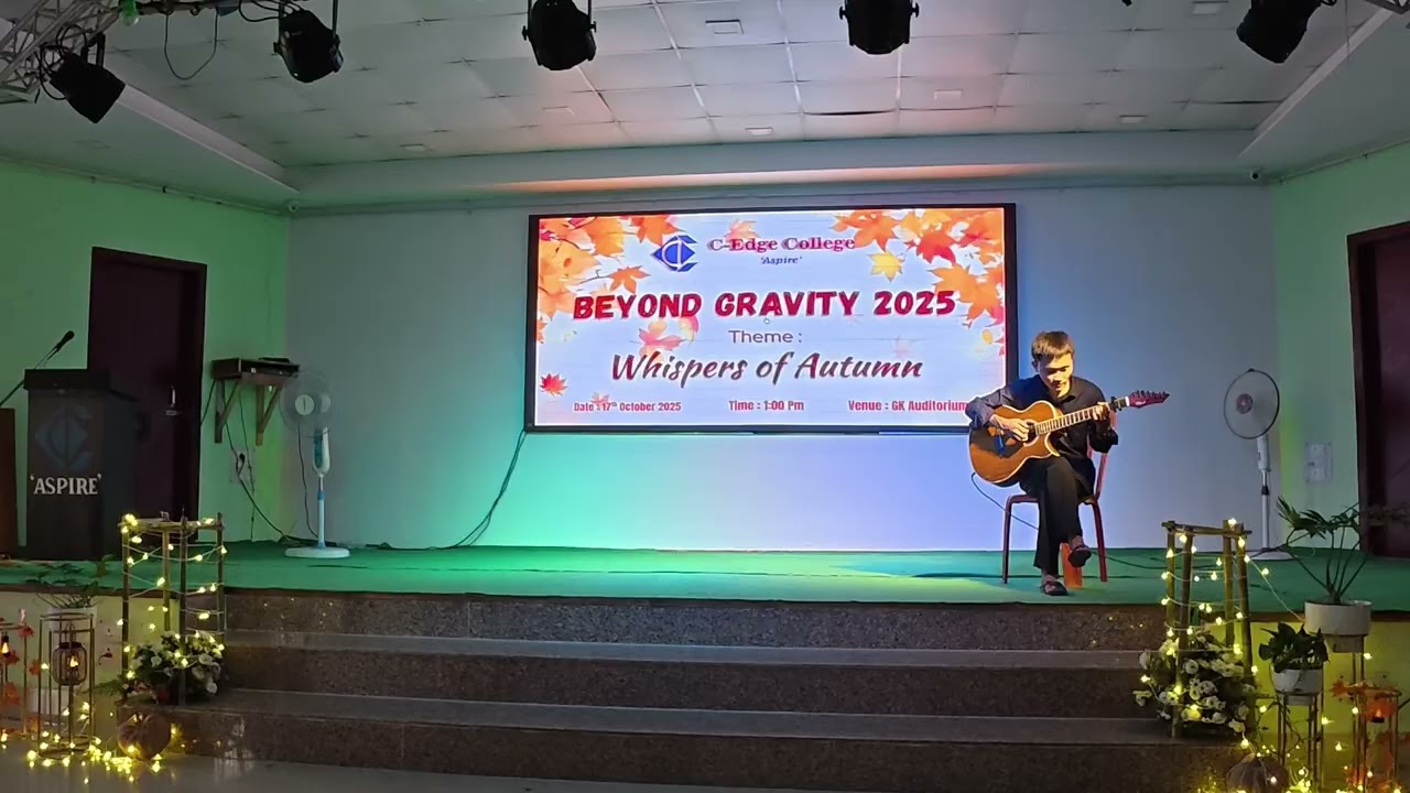 River flows in you: Beyond Gravity (C-Edge college)