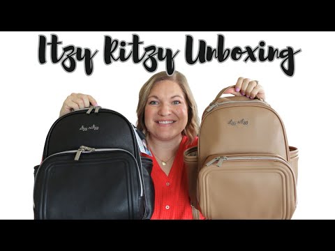 Itzy Ritzy Unboxing New Colors of the Mini Boss Backpack
