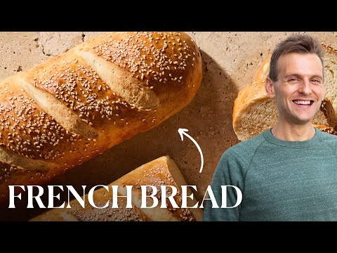Easy French Bread Recipe (American-Style) | Bread has never been this easy!