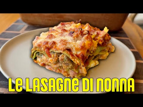 Le LASAGNE di Natale di NONNA *ricetta TRADIZIONALE PASSO PASSO *
