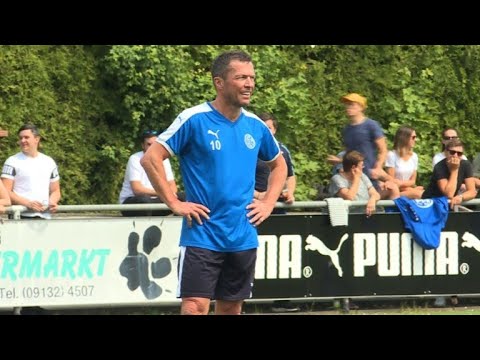 Matthäus feiert beim Punktspiel in Bezirksliga sein Karriereende