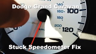 2001 Dodge Grand Caravan Speedometer Stuck - How to Fix It