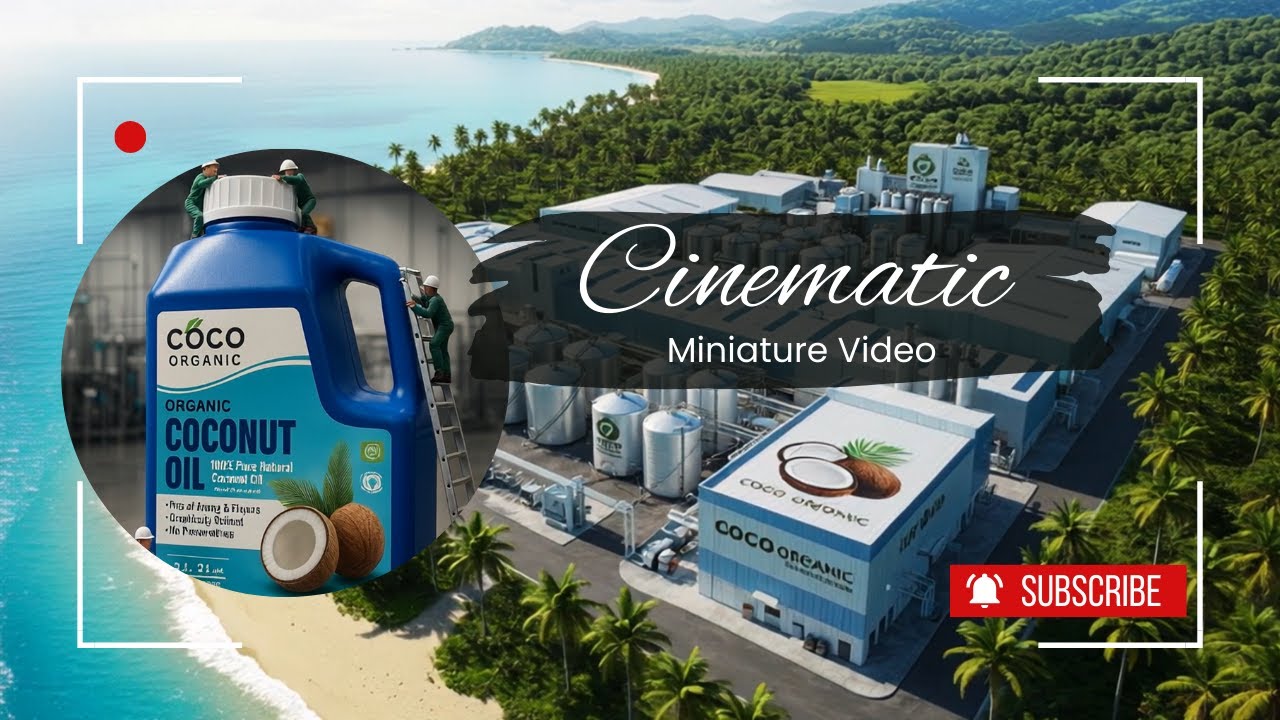Beautiful Island to the World | How Coco Organic Coconut Oil is Made (Miniature Story)