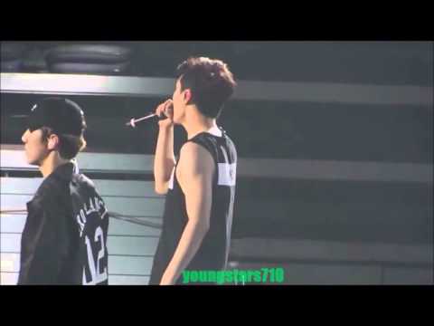 160109 EXO'luXion Singapore - Unfair [LAY YIXING FOCUSED]