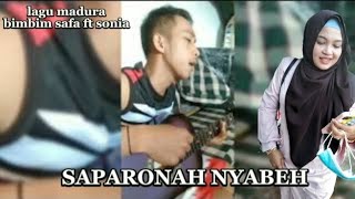 Download lagu SAPARONAH NYABEH | BIMBIM & SONIA || COVER DUL mp3