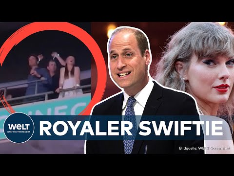 ROYALER SWIFTIE: Prinz William und Kinder rocken bei Taylor Swift Konzert in London!
