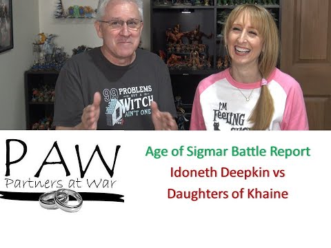 Age of Sigmar Battle Report: Idoneth Deepkin vs Daughters of Khaine
