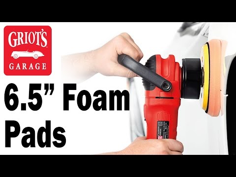 Griot's Garage - 6.5" Foam Pad basics for 6" Random Orbital machine buffer