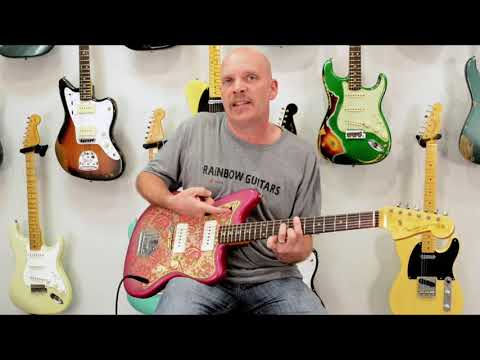 Fender Customer Shop Jazzmaster '62 - Limited Edition Pink Paisley Limited Relic (2022) image 17